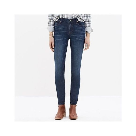 Madewell High Riser Skinny Jeans Size 27 with 27”inseam Like New - Picture 1 of 7